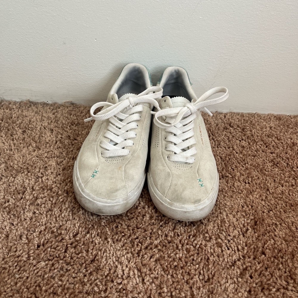 New Balance Cream Suede Men's Shoes